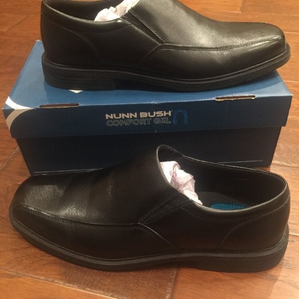 Nunn Bush Men's 12M JEFFERSON Bicycle toe Slip-on